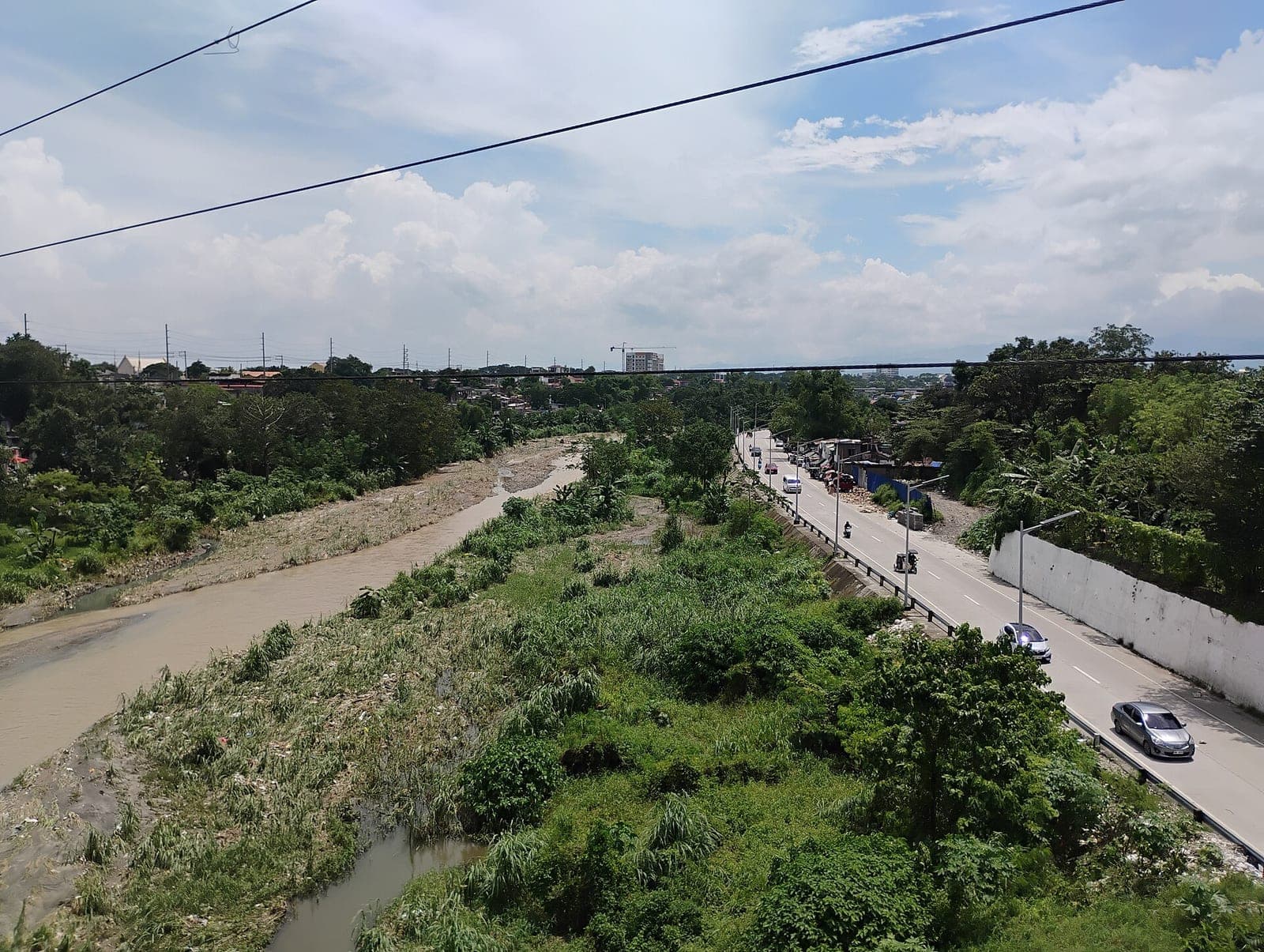 The Abacan River and floodway, Angeles City, August 2026