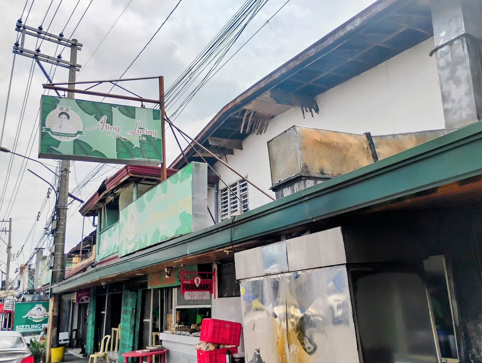 Aling Lucing's, the original sisig restaurant, Angeles City, August 2026
