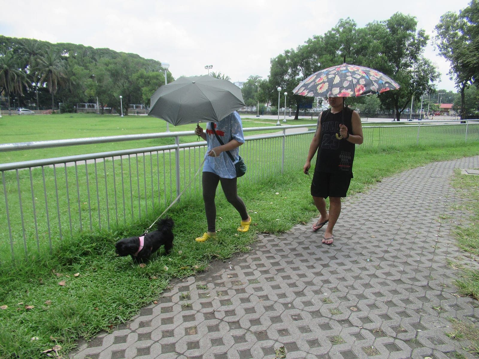 Dau, Mabalacat, on the boundary with Balibago