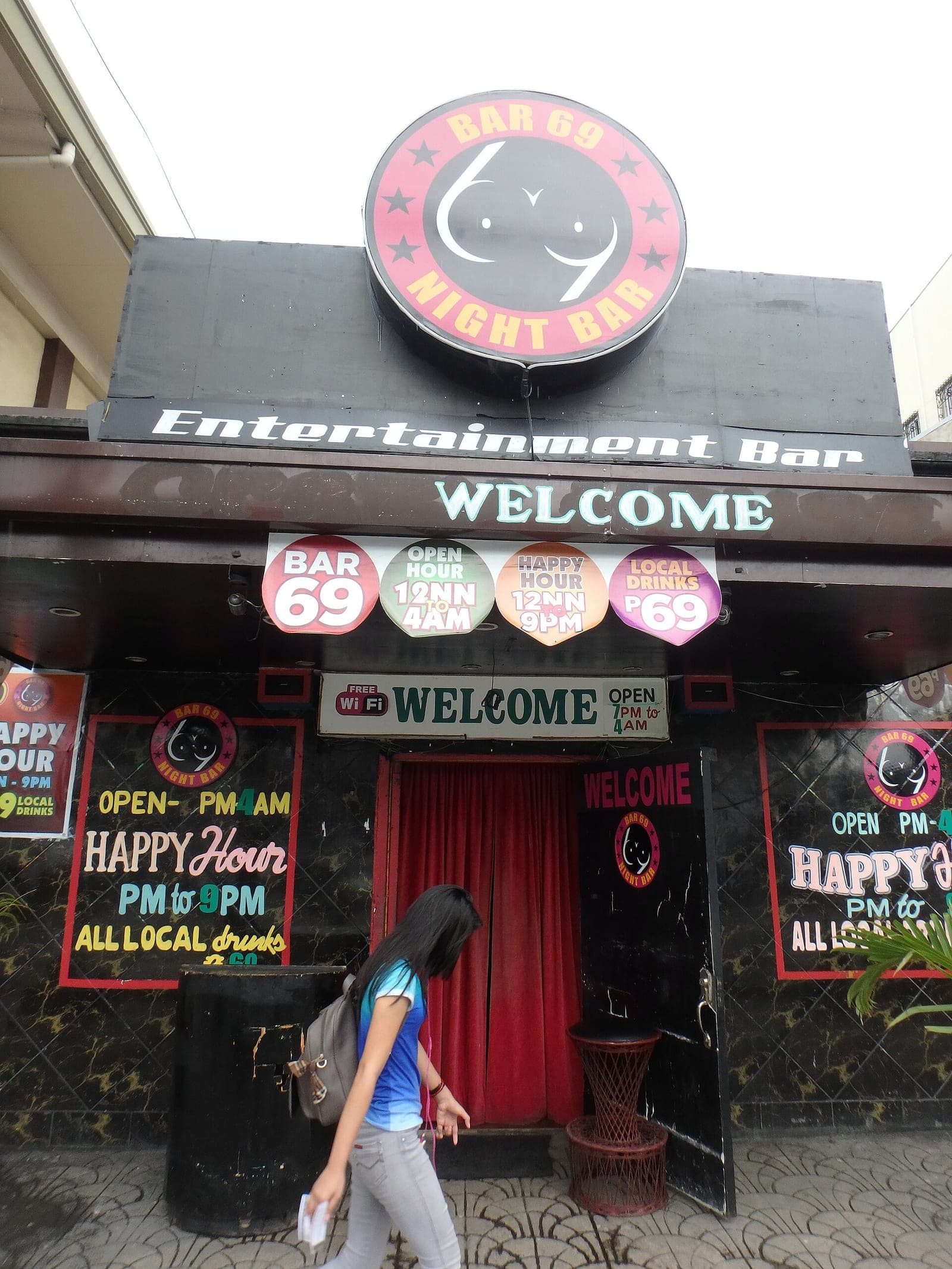 Bar 69 on Perimeter Road, Angeles City