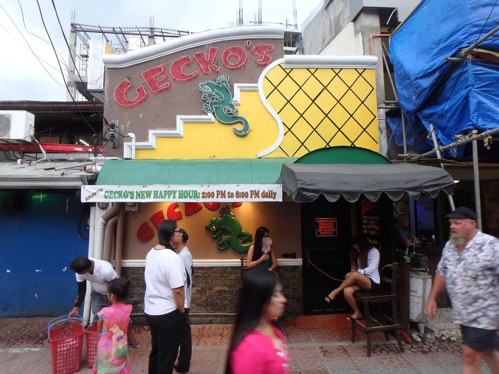 Gecko’s go-go bar on Walking Street, Angeles City