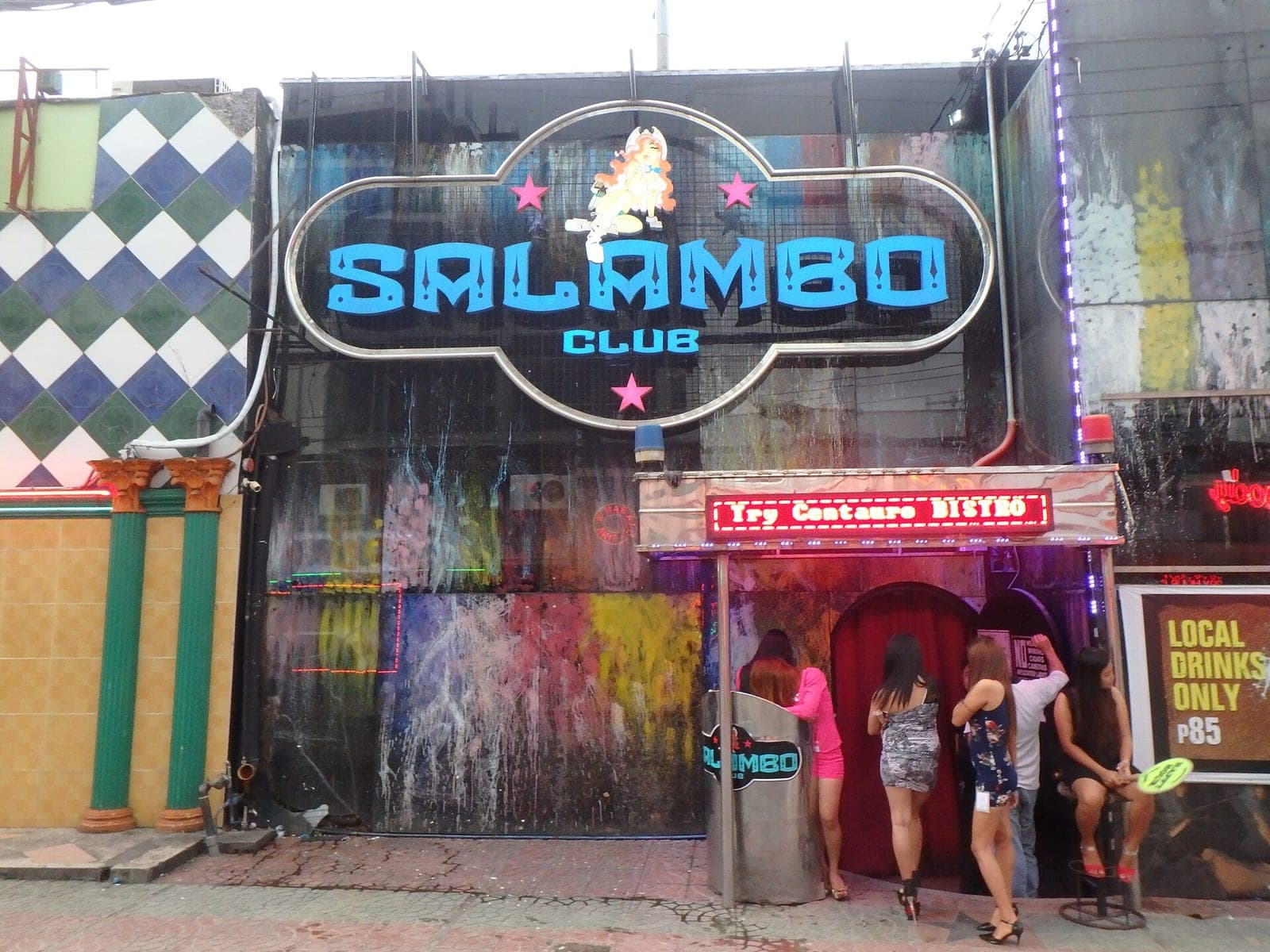 Salambo go-go bar on Walking Street, Angeles City